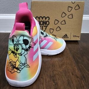 Adidas x Disney Minnie mouse monofit shoes. Toddler size 6.